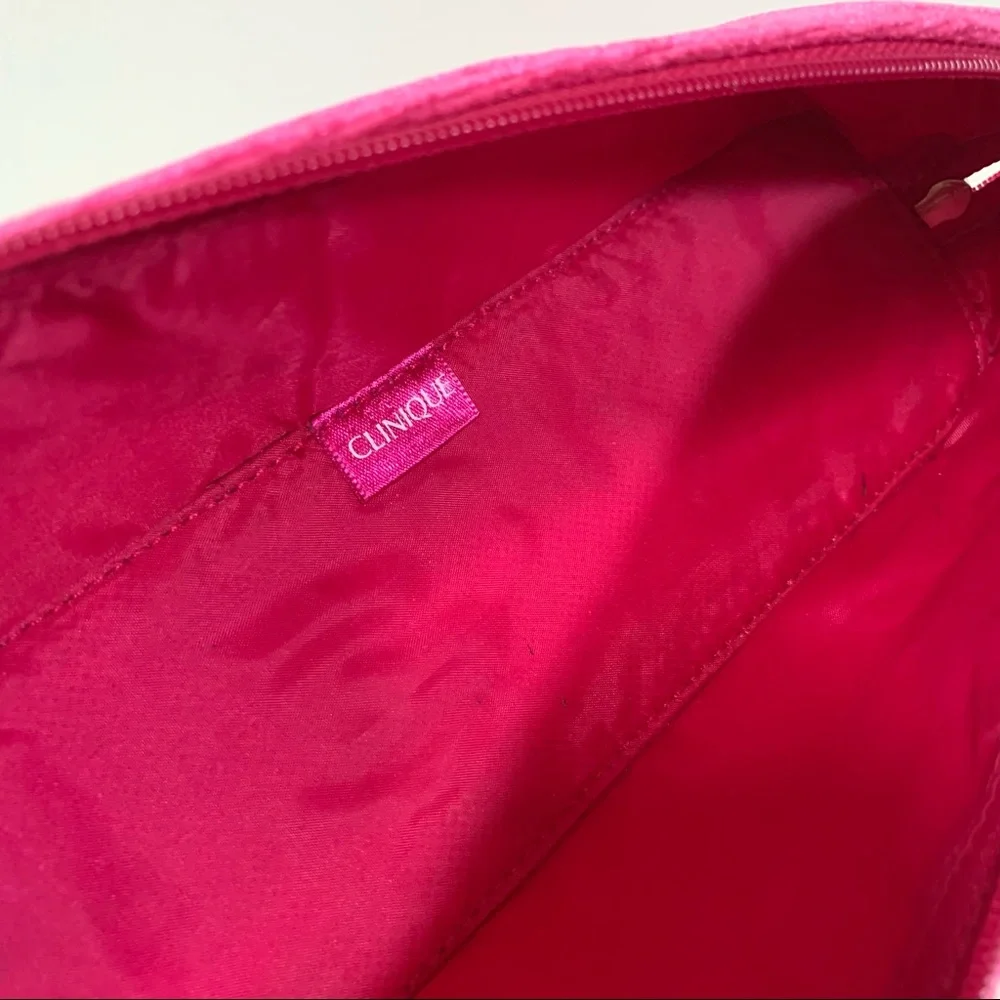 Y2k Clinique velvet makeup case